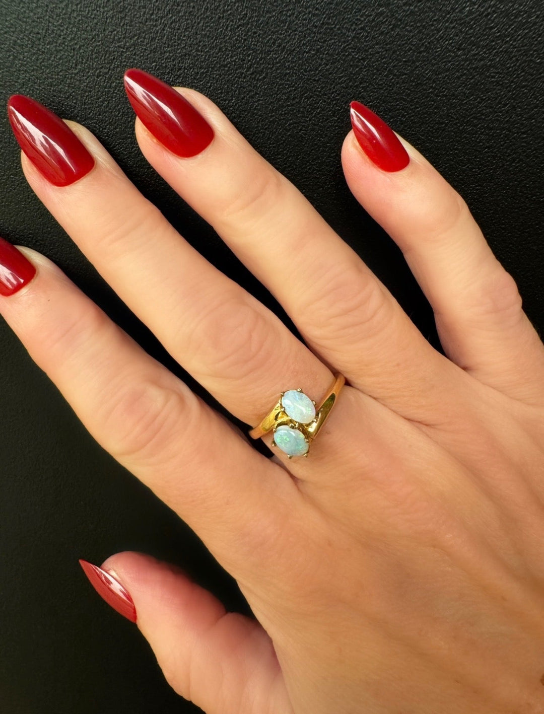 Estate Opal 14K Yellow Gold Ring