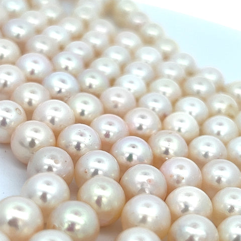 Set of Two Nesting Japanese Akoya Cultured Pearl Necklace