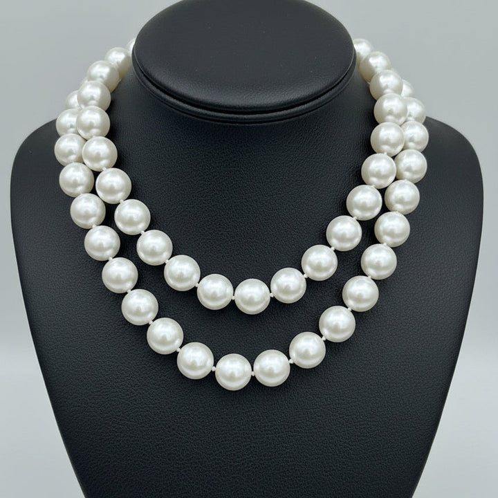 13mm Fine South Sea Pearl and Diamond 38" Necklace (18K)