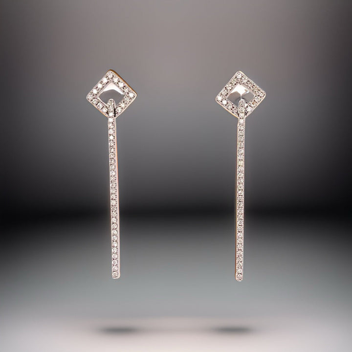 Maya Lianna Diamond Dangle Earrings