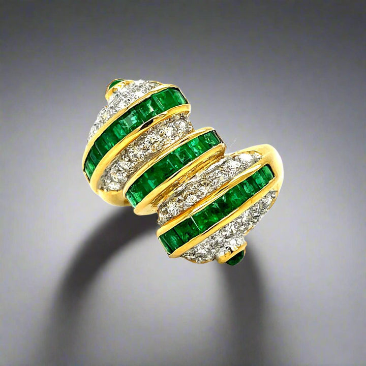 Prestige Emerald and Diamond Ring