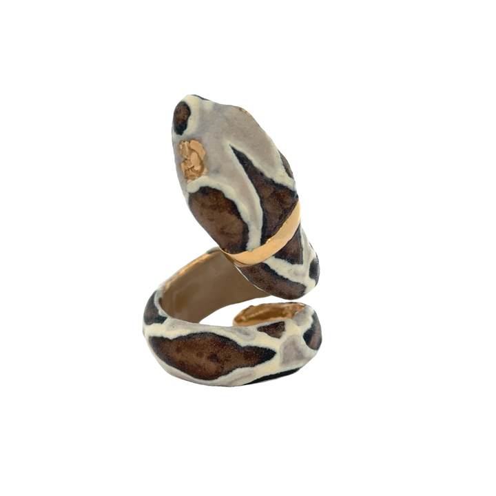 Annibale Baldini Italian Serpente Ring