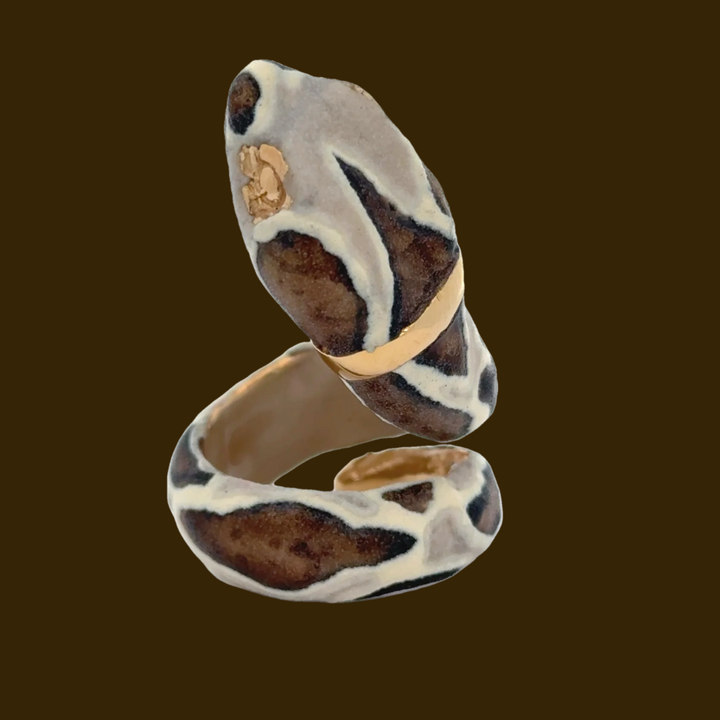 Annibale Baldini Italian Serpente Ring
