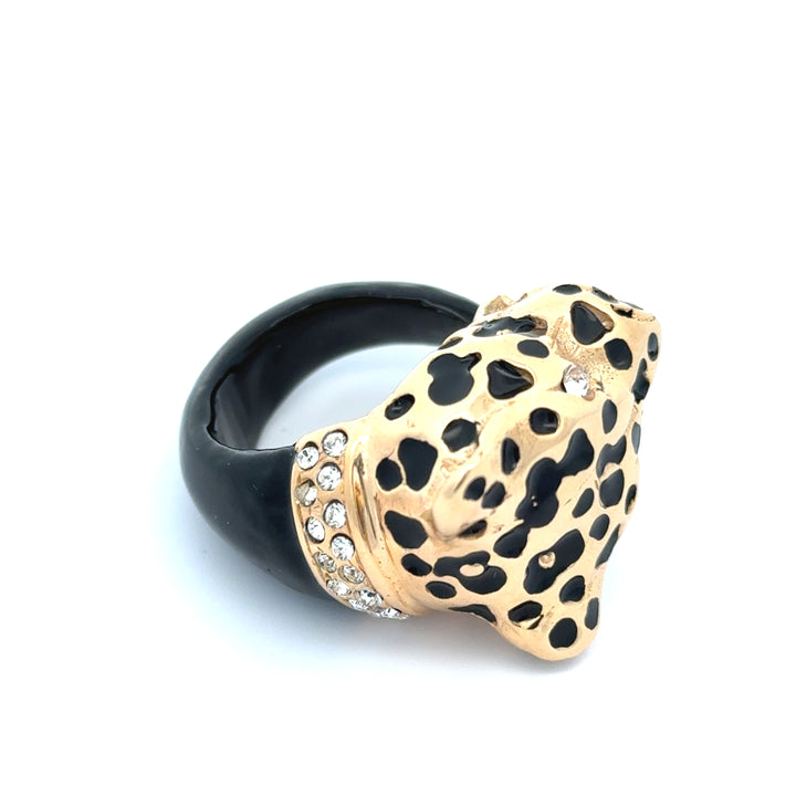 Annibale Baldini Italian Leopard Ring