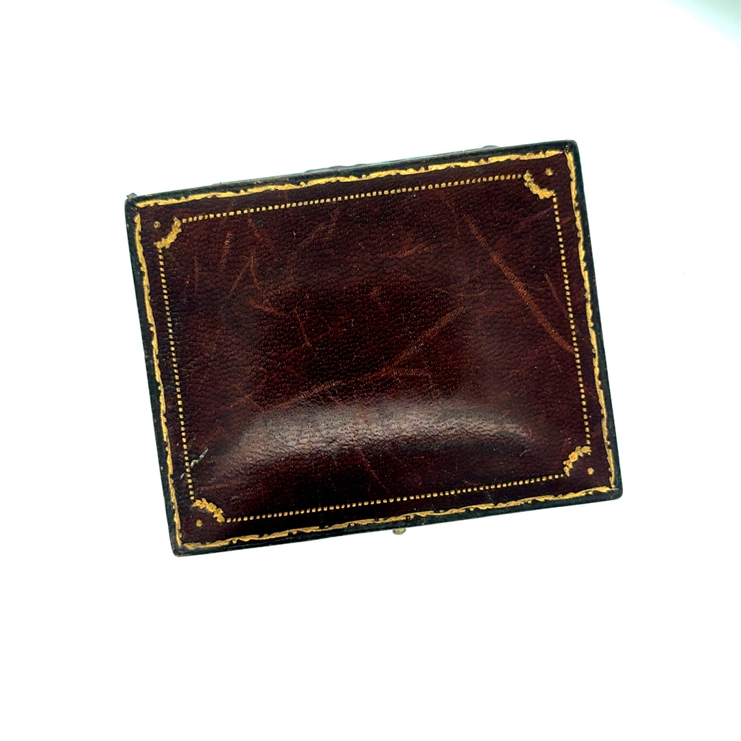 Estate Victorian 3.50 cttw Rose Cut Diamond 14K Yellow Gold/Silver Brooch 15669