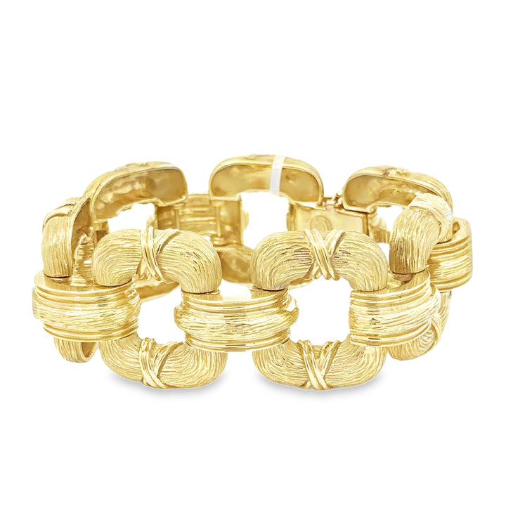 14K Yellow Gold La Triomphe Link Bracelet