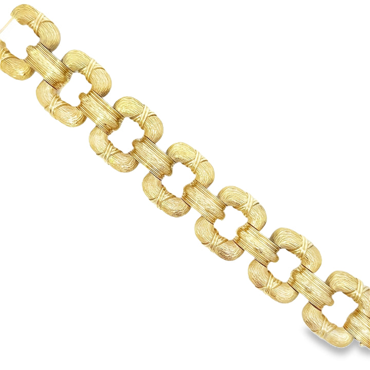 14K Yellow Gold La Triomphe Link Bracelet