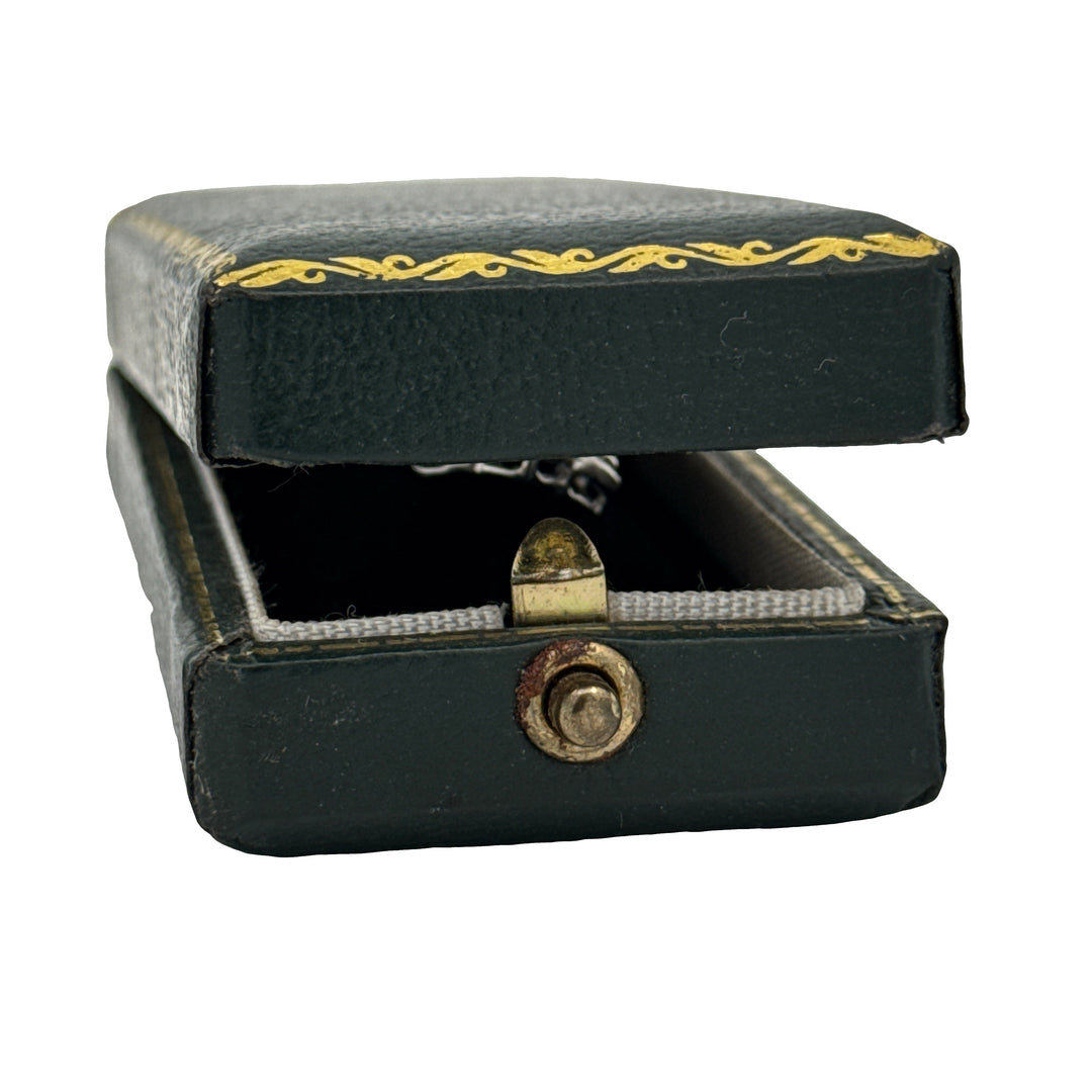 Diamond 14K White Gold Filigree Pendant