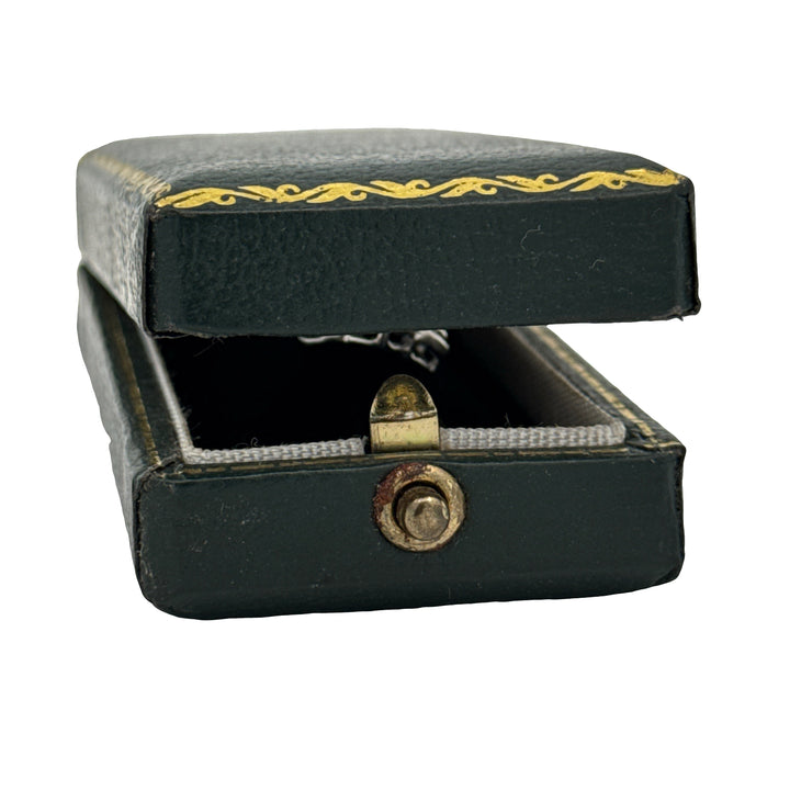 Diamond 14K White Gold Filigree Pendant