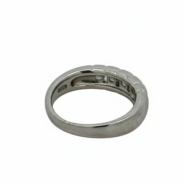 Natural Color Change Alexandrite Platinum Ring