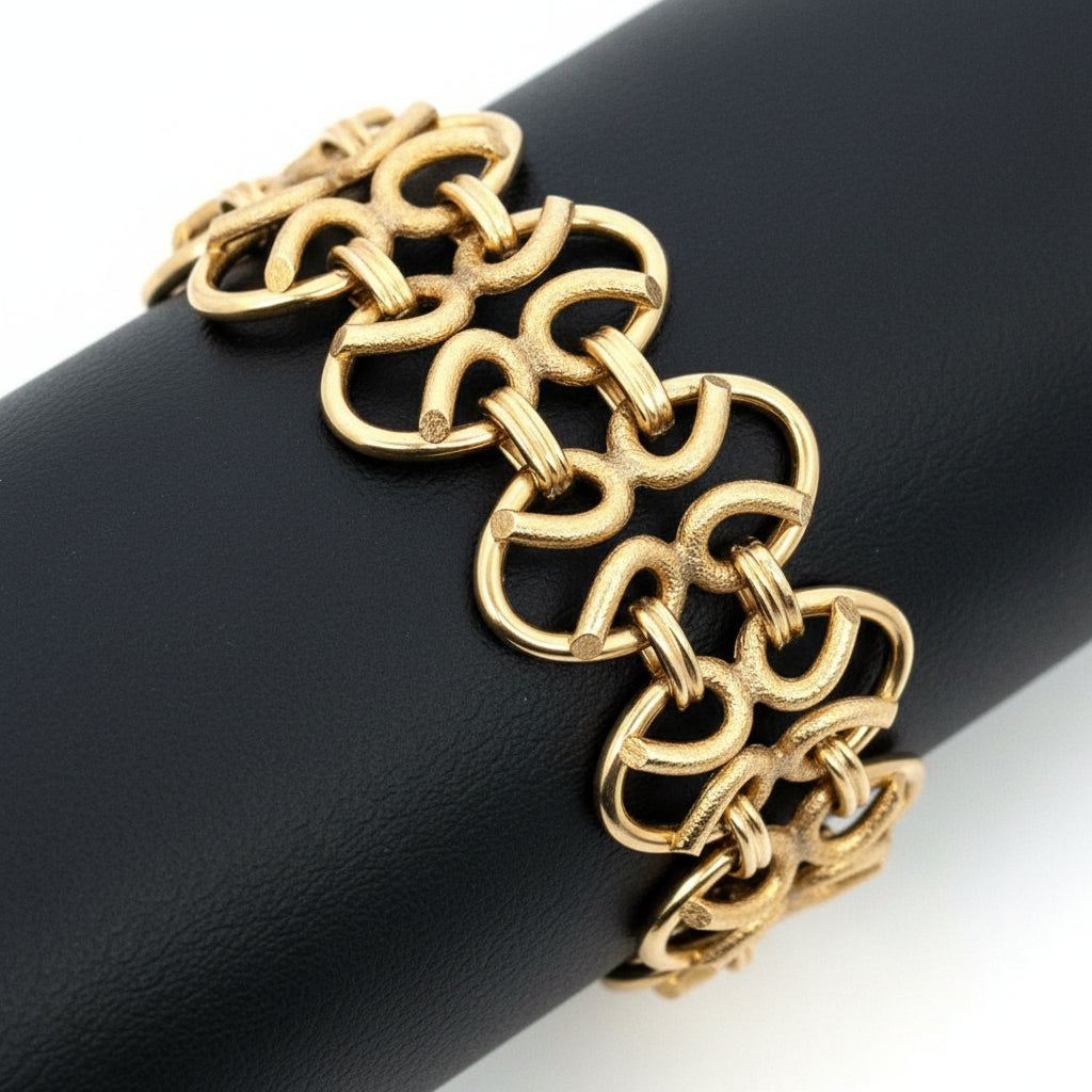 1910 Ten Dollar Coin and Diamond Link 14K Yellow/White Gold Necklace