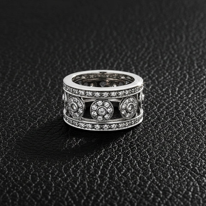 1.00cttw Diamond 18K White Gold Ring