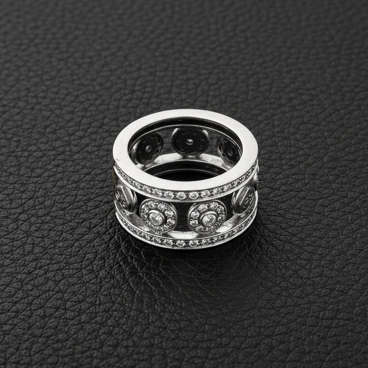 1.00cttw Diamond 18K White Gold Ring