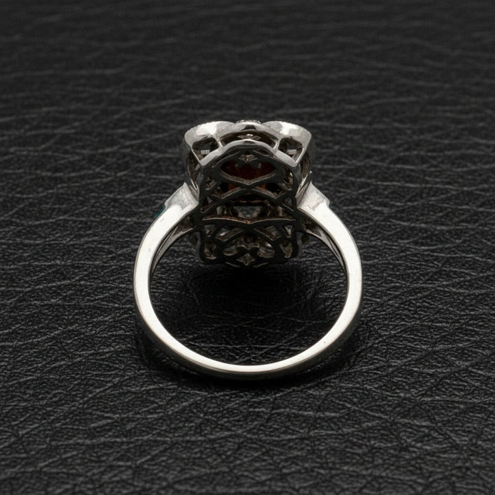 Yellow and White Diamond 14K/18K Gold Ring