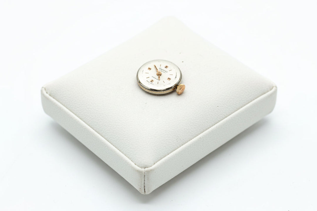 Estate Gigandent 18K Yellow Gold Ring/Watch 7.84g