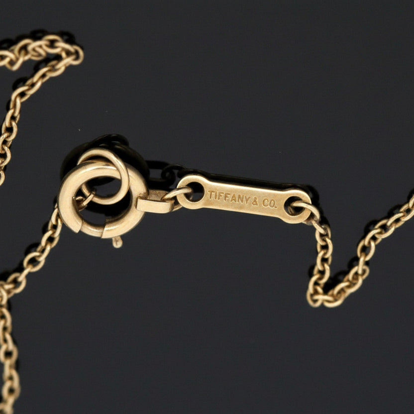 Tiffany & Co. By Elsa Peretti 18k Yellow Gold Heart Necklace