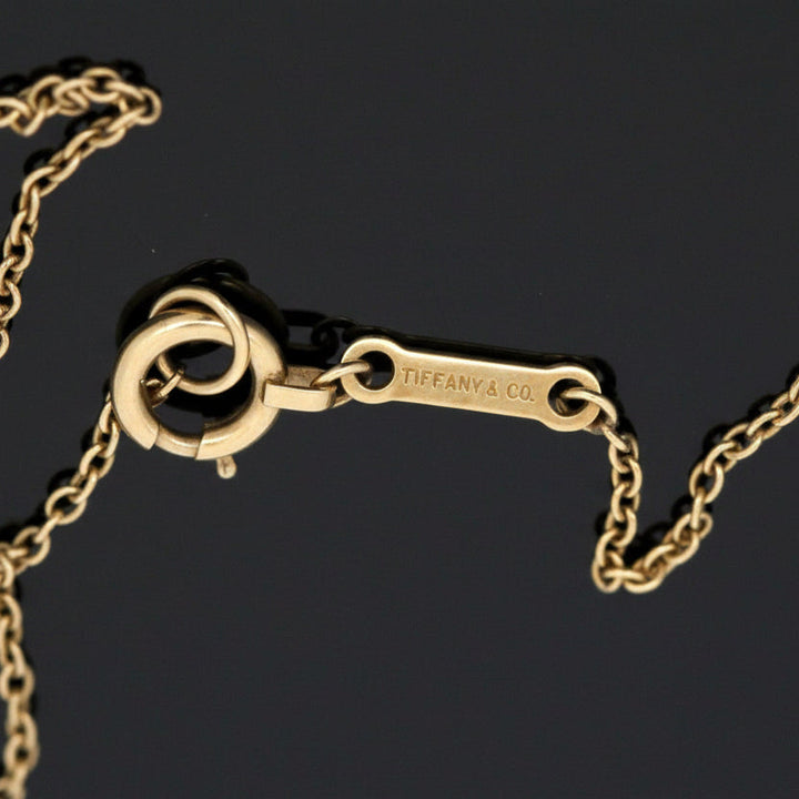 Tiffany & Co. By Elsa Peretti 18k Yellow Gold Heart Necklace