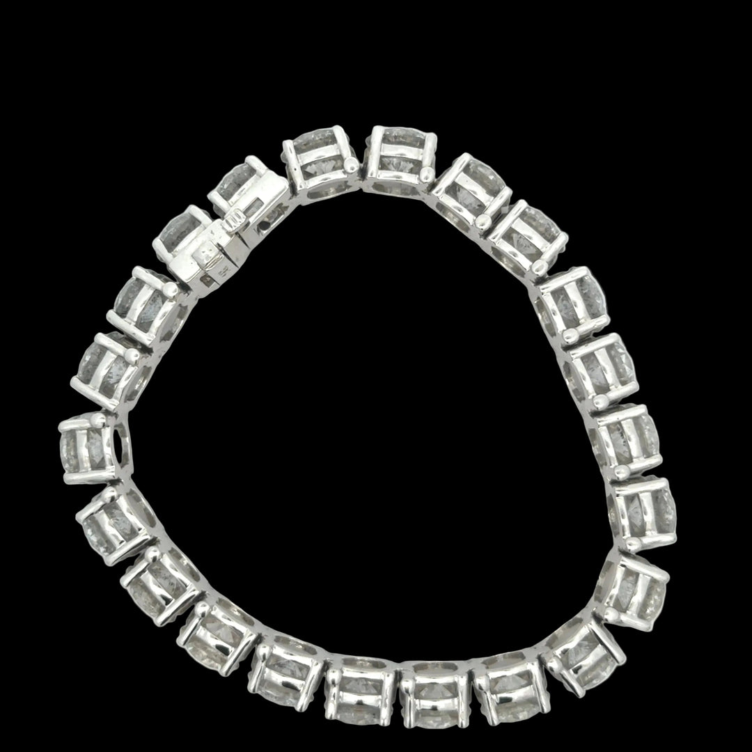 Diamond Tennis Bracelet 45.35cttw 14K White Gold