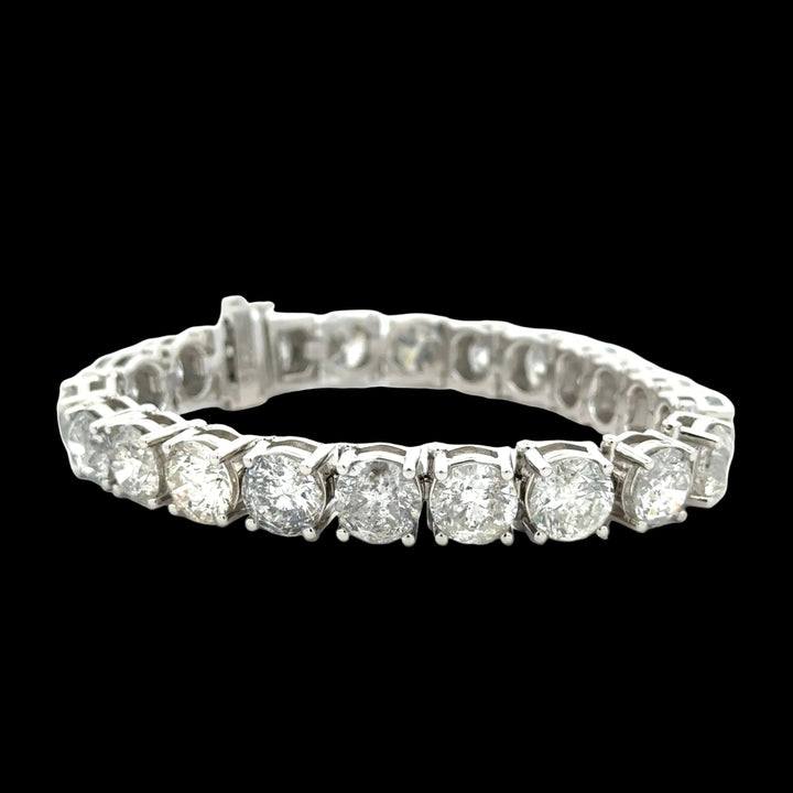 Diamond Tennis Bracelet 45.35cttw 14K White Gold