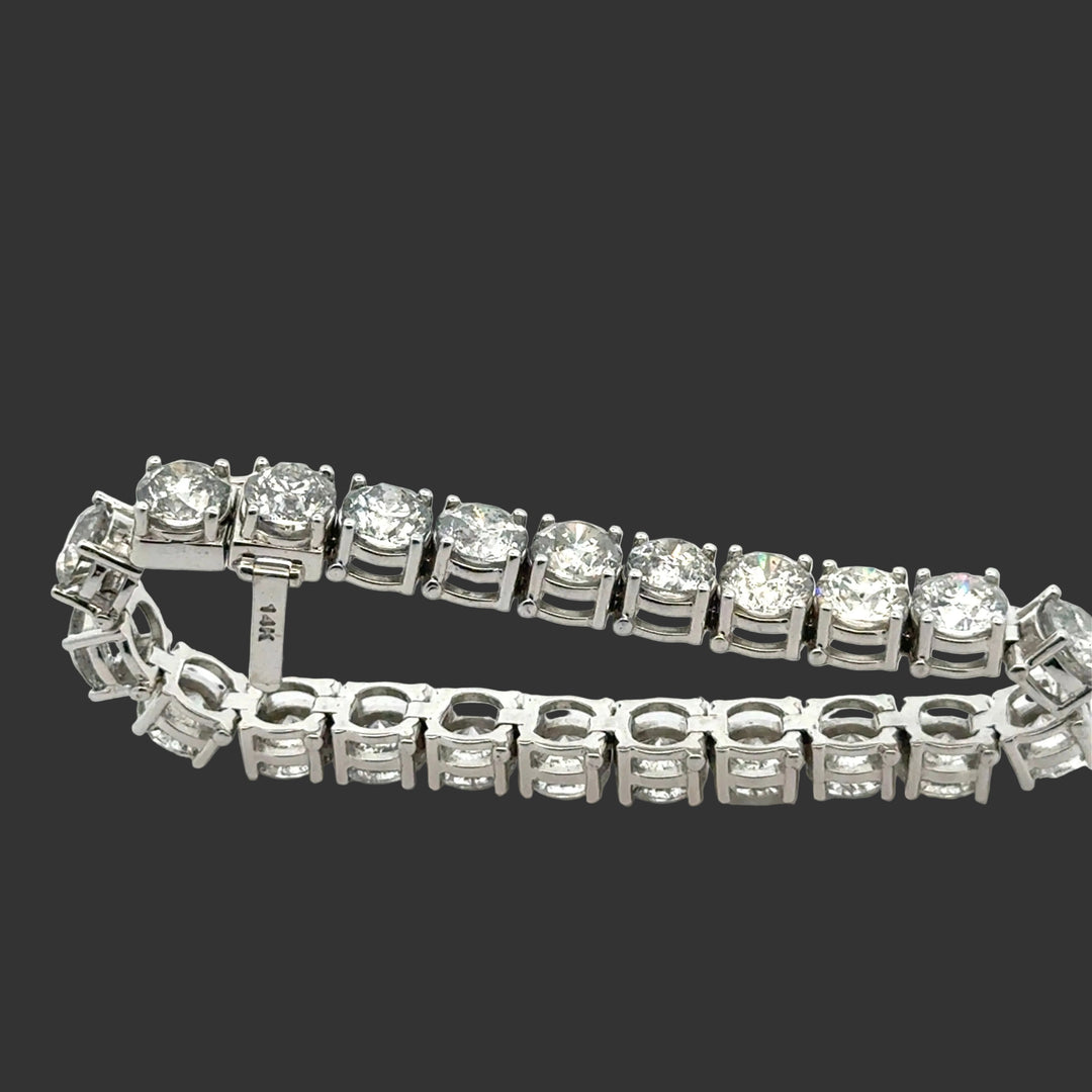 Diamond Tennis Bracelet 45.35cttw 14K White Gold