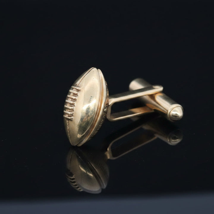 Football Executive Estate Tiffany & Co 14kt Yellow Gold Cuff Links