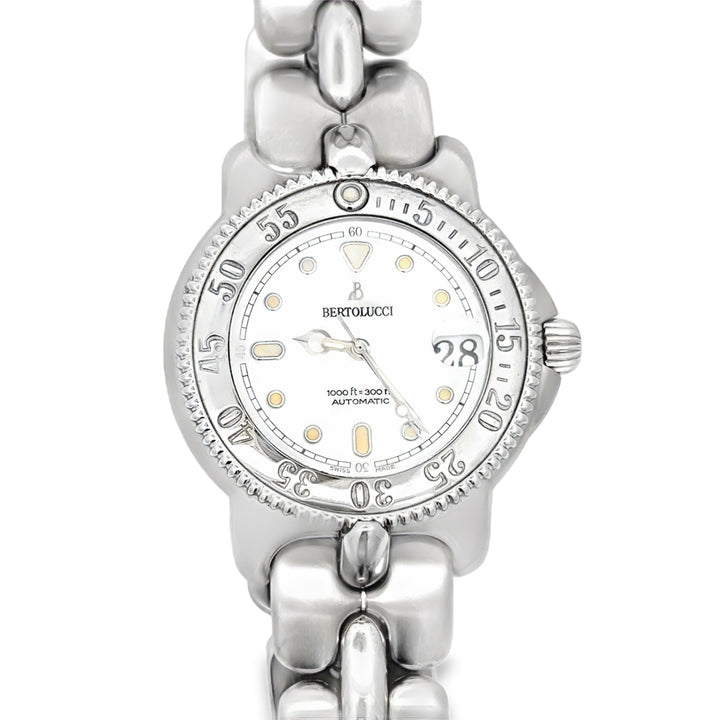 Estate Bertolucci Pulchra Mans Automatic 300mm Stainless Watch