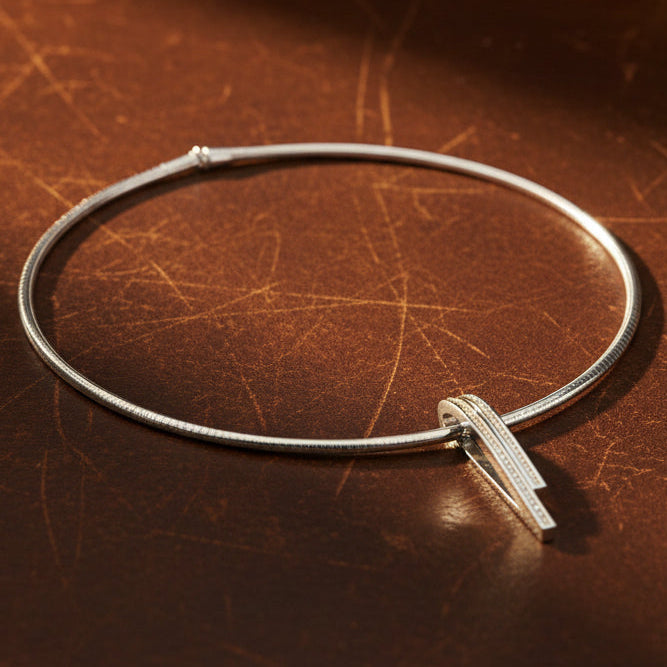 Contemporary 2.00cttw Diamond 14K/18K White Gold Necklace