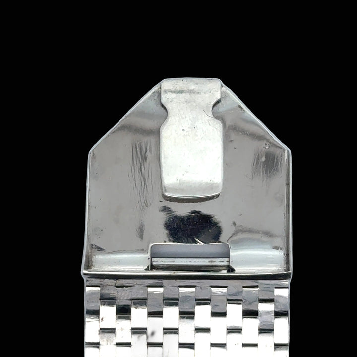 Vintage Diamond, Sapphire, Rock Crystal 14/18Kt White Gold Adjustable Bracelet/Pendant