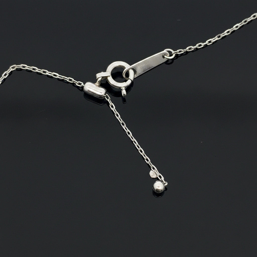Estate Natural Color Change Alexandrite and Diamond Platinum Necklace