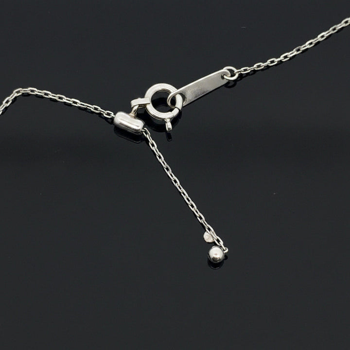 Estate Natural Color Change Alexandrite and Diamond Platinum Necklace