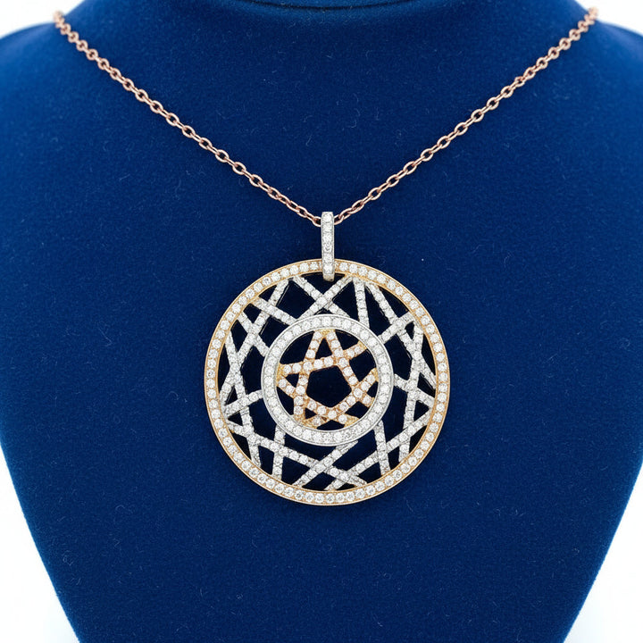 New Designer Afarin 2.95 cttw Diamond Pendant/Necklace 13756