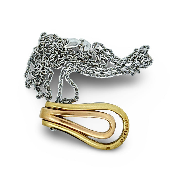 Designer Di Modolo Diamond (2 Piece) 18k White Gold Necklace