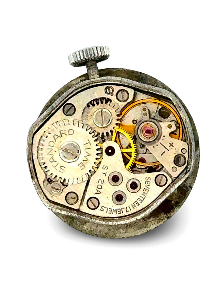 Art Deco  H.F. & Bros. 1.25 cttw. Diamond 14K White Gold Watch, Circa 1925