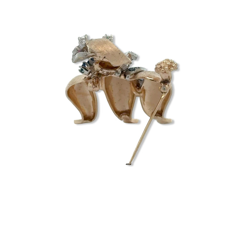 "Dog Show" Diamond, Ruby and Sapphire Pendant/Brooch