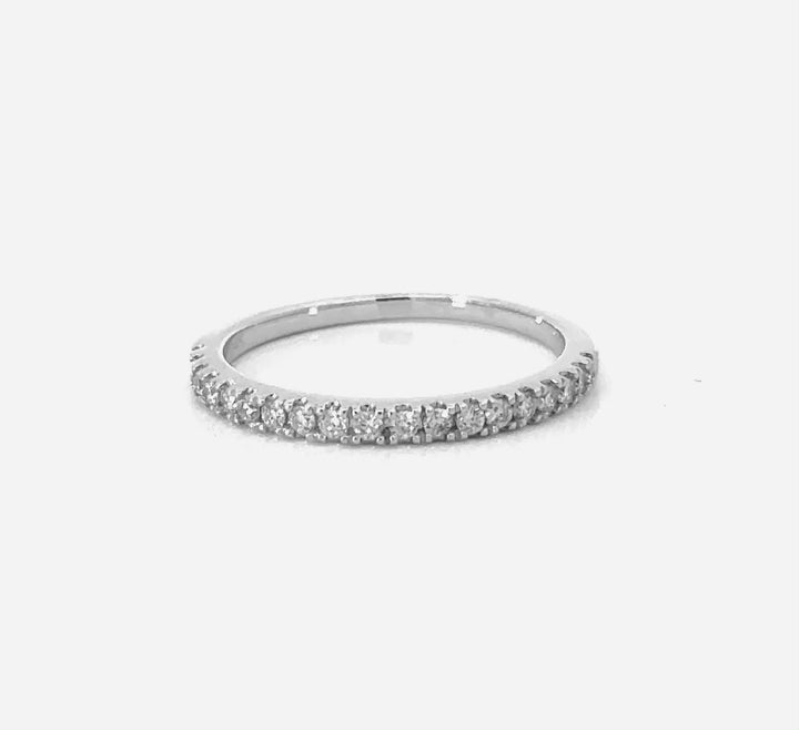 14K Gold 0.50 CTW Lab Grown Diamond Wedding Band