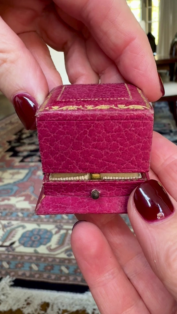 Antique Bella Donna Gold Portrait Ring