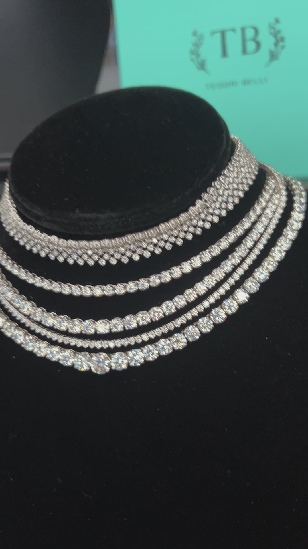 The Diamond Tennis Necklace